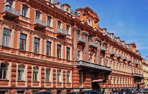 Фасады дома Утина на Галерной отреставрируют по заказу Газпрома