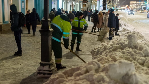 Снежная неделя потребовала от дорожников сосредоточенной работы по уборке улиц