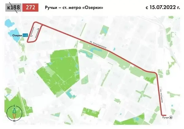 Летом появится новый автобусный маршрут №272