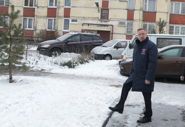 Власти Пушкинского района подготовили дворы к внезапному визиту губернатора Беглова