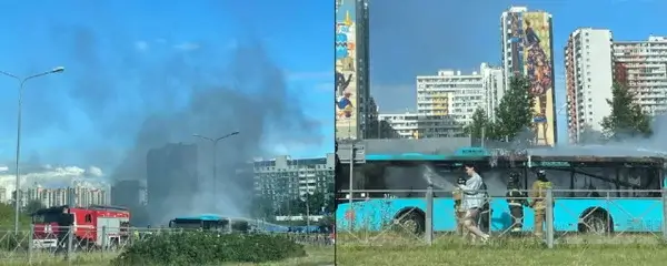 Минусы “Бегловской” транспортной реформы: сгорело уже четыре социальных автобуса
