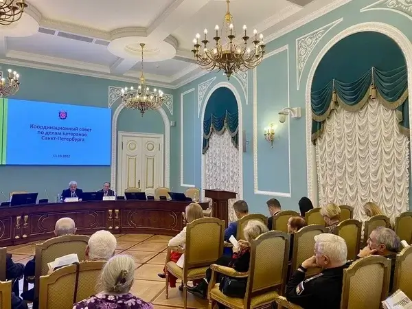 Вице-губернатор провел встречу с членами Координационного совета по делам ветеранов Санкт-Петербурга