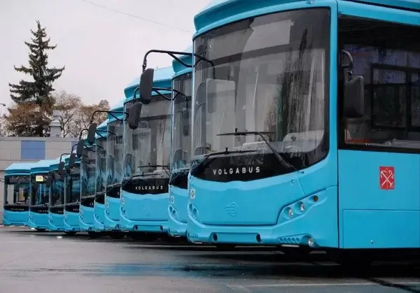 На маршрут до “Пулково” выйдут новые автобусы марки “Volgabus”